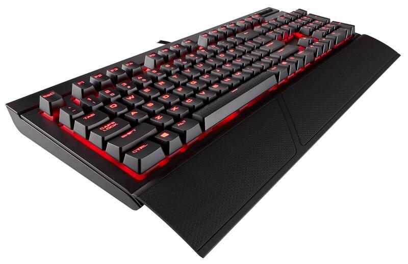 Klávesnice Corsair K68 Red LED Cherry MX Red černá