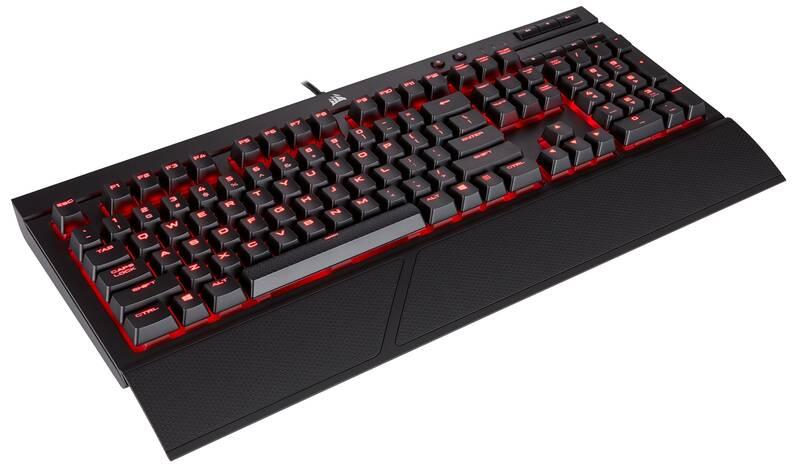 Klávesnice Corsair K68 Red LED Cherry MX Red černá
