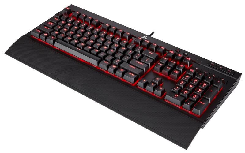 Klávesnice Corsair K68 Red LED Cherry MX Red černá