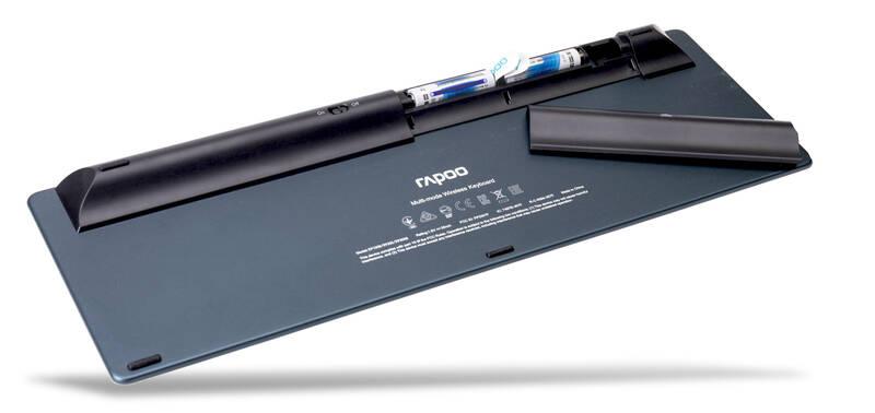 Klávesnice s myší Rapoo 9300M, CZ SK layout černá