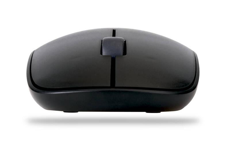 Klávesnice s myší Rapoo 9300M, CZ SK layout černá, Klávesnice, s, myší, Rapoo, 9300M, CZ, SK, layout, černá