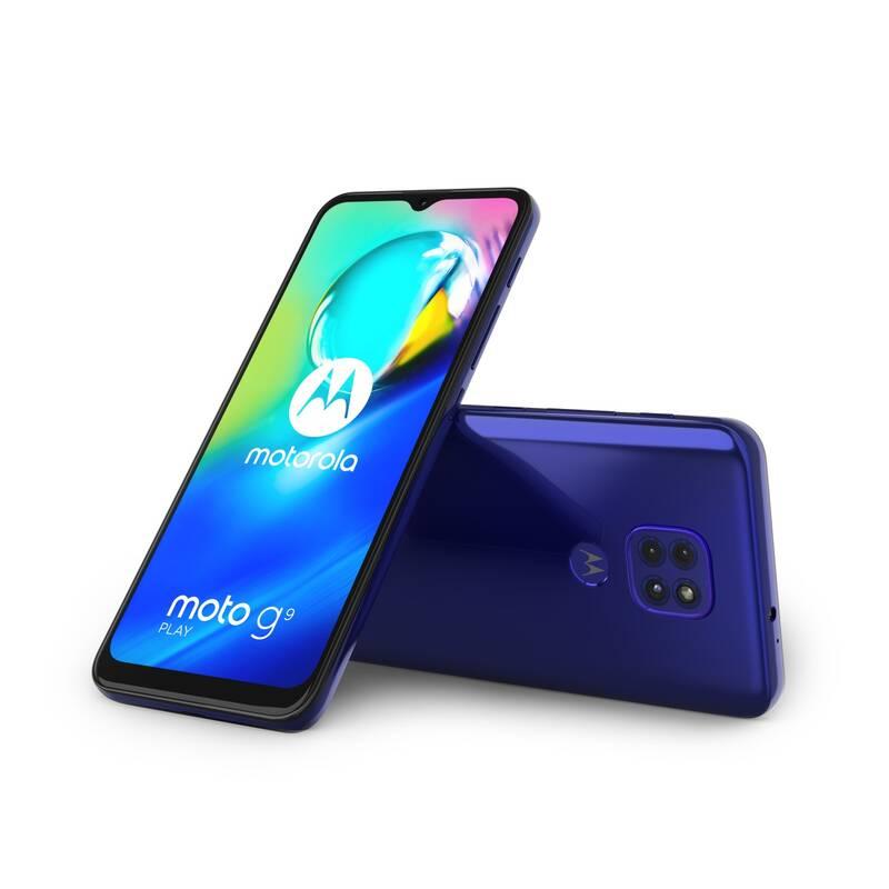 Mobilní telefon Motorola Moto G9 Play modrý