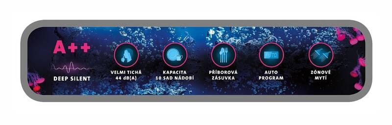 Myčka nádobí ETA 238290000D bílá