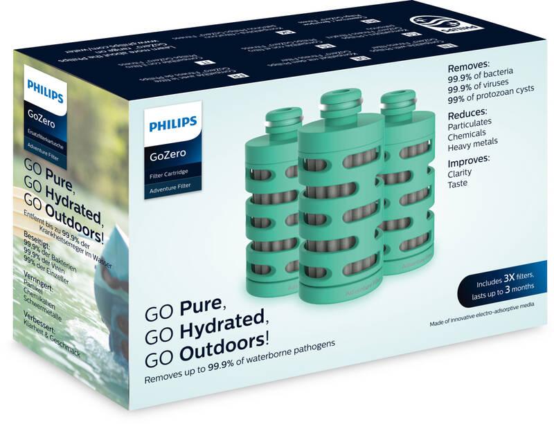 Náhradní filtr Philips GoZero Adventure AWP295 10