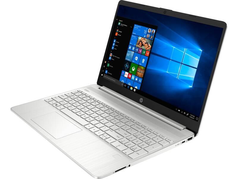 Notebook HP 15s-fq1009nc stříbrný
