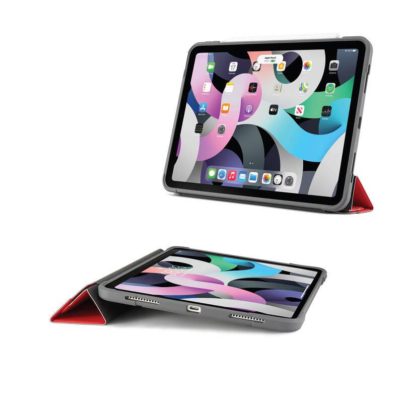Pouzdro na tablet Pipetto Origami Shield na Apple iPad Air 10.9" červené