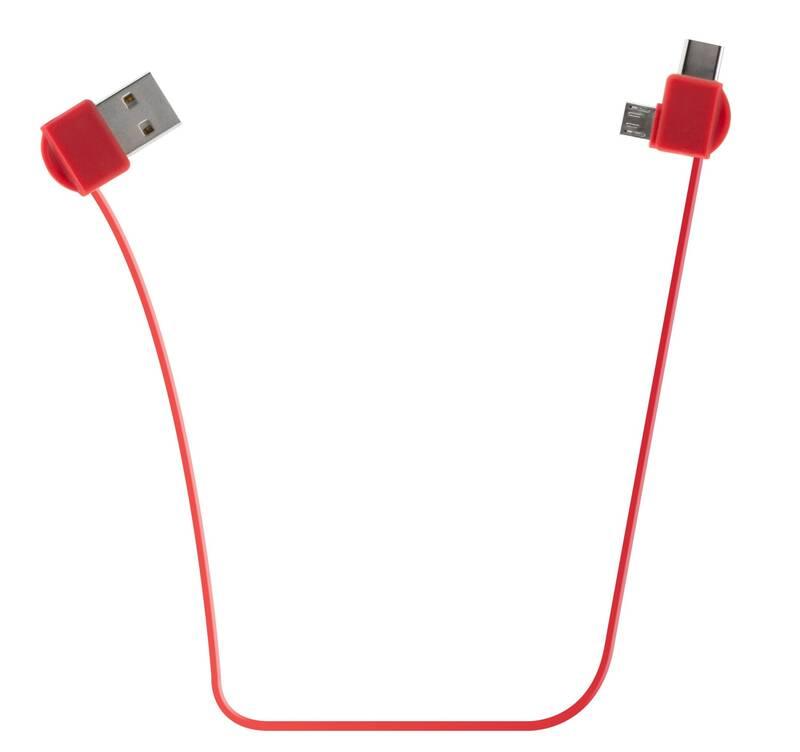 Powerbank FIXED Zen 10 000mAh, s kabelem USB Micro USB, USB-C černá