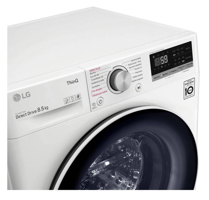 Pračka LG F28V5GY0W bílá