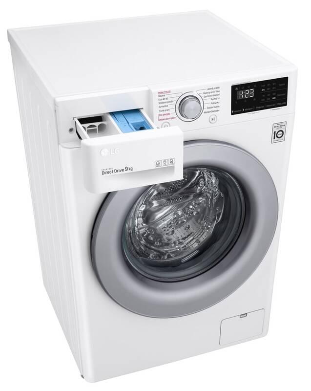 Pračka LG F49V3VW4W bílá