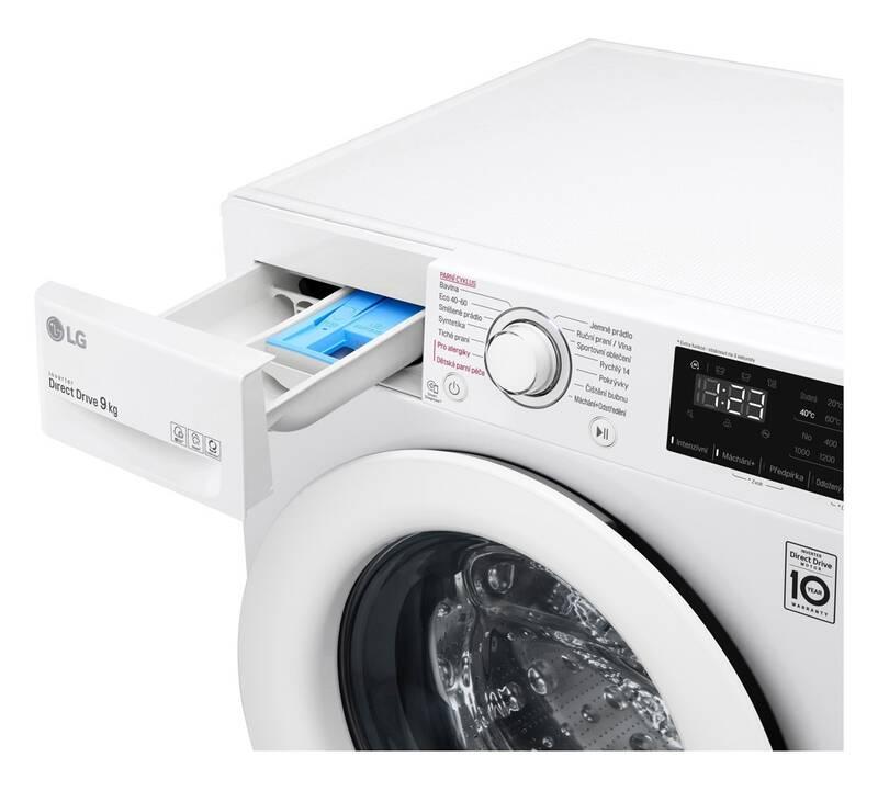 Pračka LG F4TURBO9E bílá