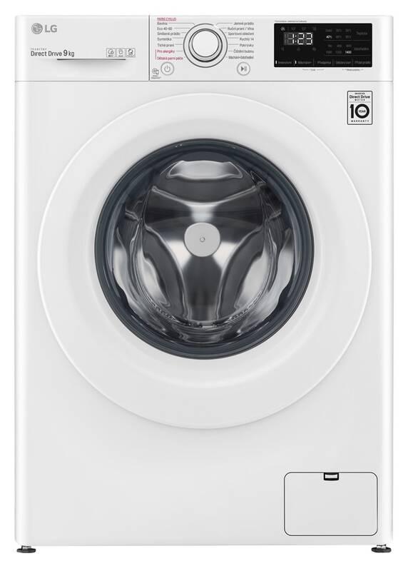 Pračka LG F4TURBO9E bílá