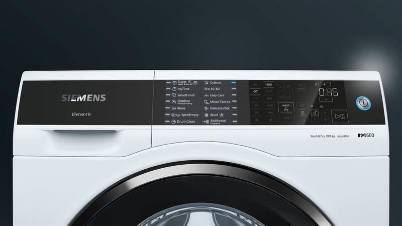 Pračka se sušičkou Siemens iQ500 WD4HU541EU bílá