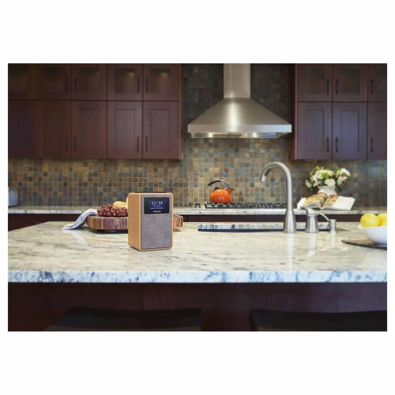 Radiopřijímač s DAB Philips TAR5005 dřevo