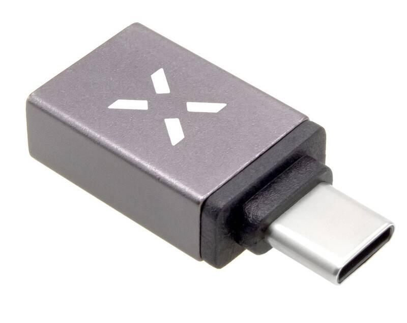 Redukce FIXED Link USB-A USB-C šedá, Redukce, FIXED, Link, USB-A, USB-C, šedá