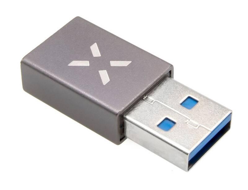 Redukce FIXED Link USB-C USB-A šedá