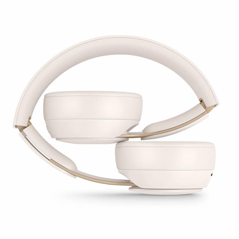Sluchátka Beats Solo Pro Wireless Noise Cancelling béžová