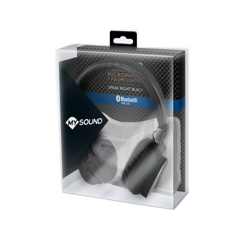 Sluchátka Meliconi MySound Speak Right černá