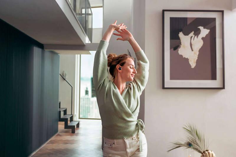 Sluchátka Philips TAT8505BK černá