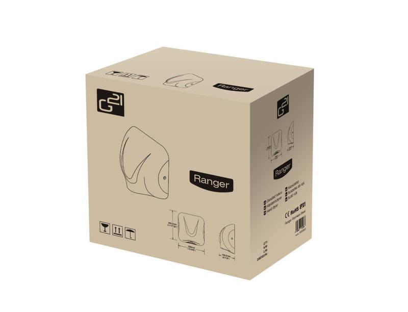 Sušič rukou G21 Ranger nerez