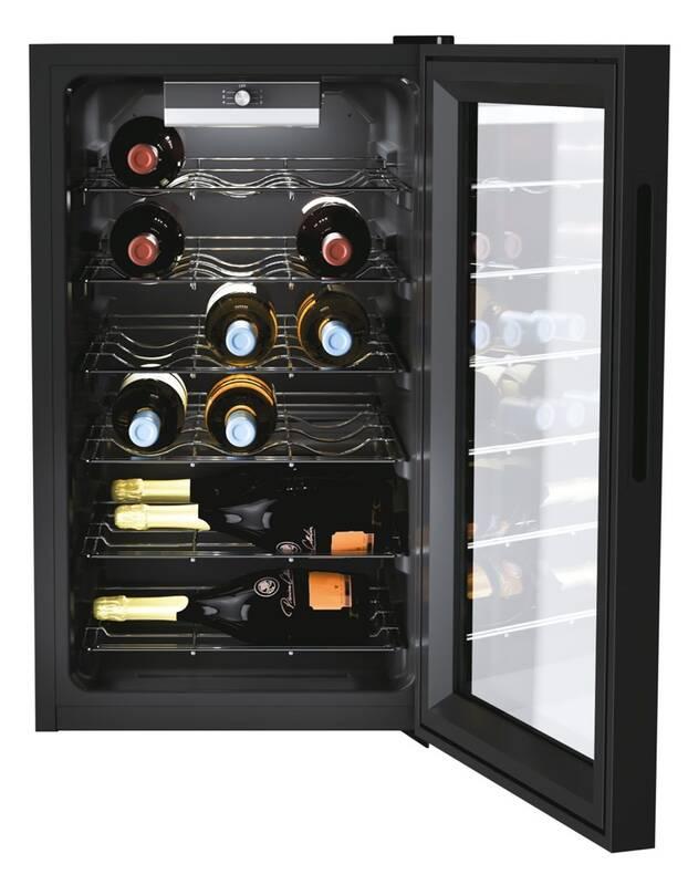 Vinotéka Candy CWC 021 MDH N černá