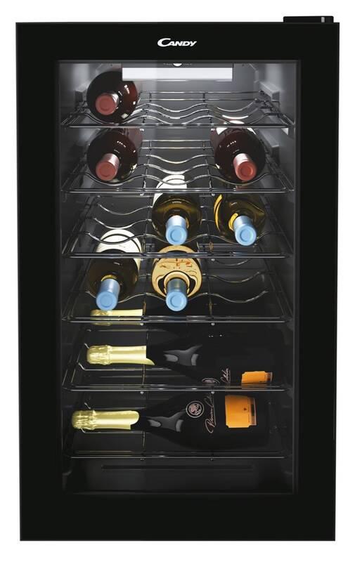 Vinotéka Candy CWC 021 MDH N černá