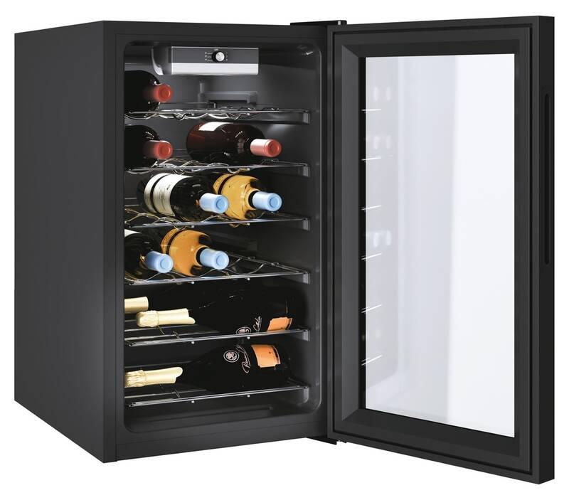 Vinotéka Candy CWC 021 MDH N černá