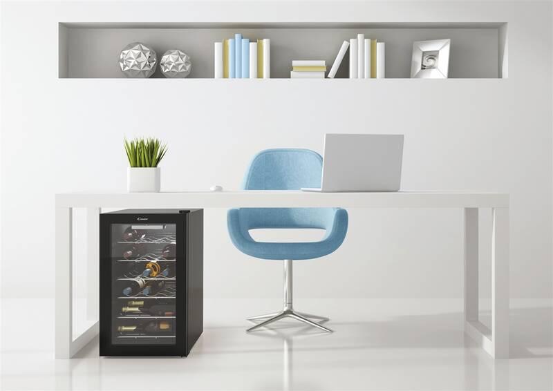 Vinotéka Candy CWC 021 MDH N černá