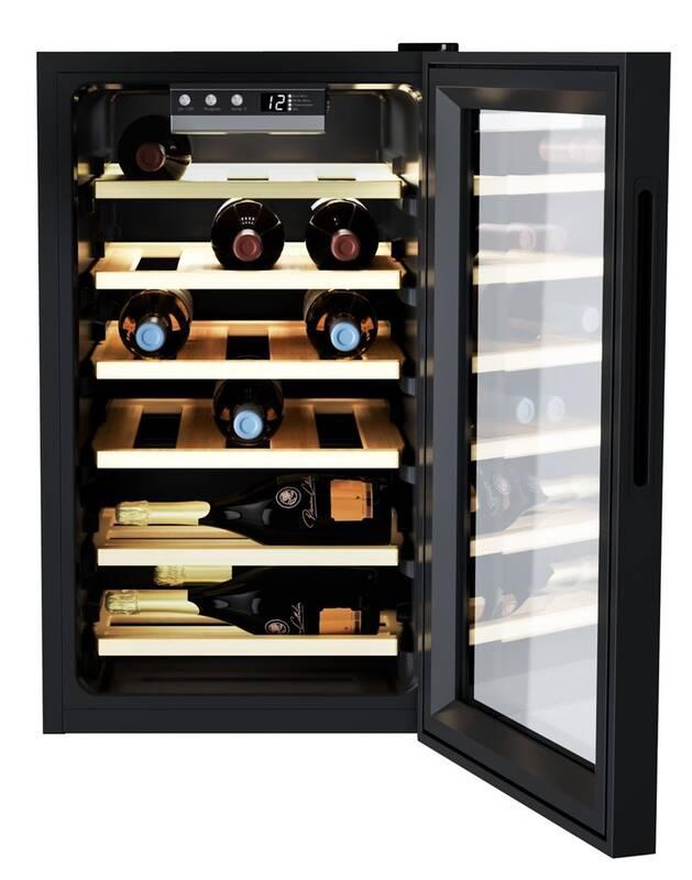 Vinotéka Candy CWCEL 210 N černá