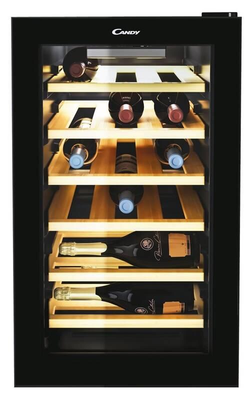 Vinotéka Candy CWCEL 210 N černá
