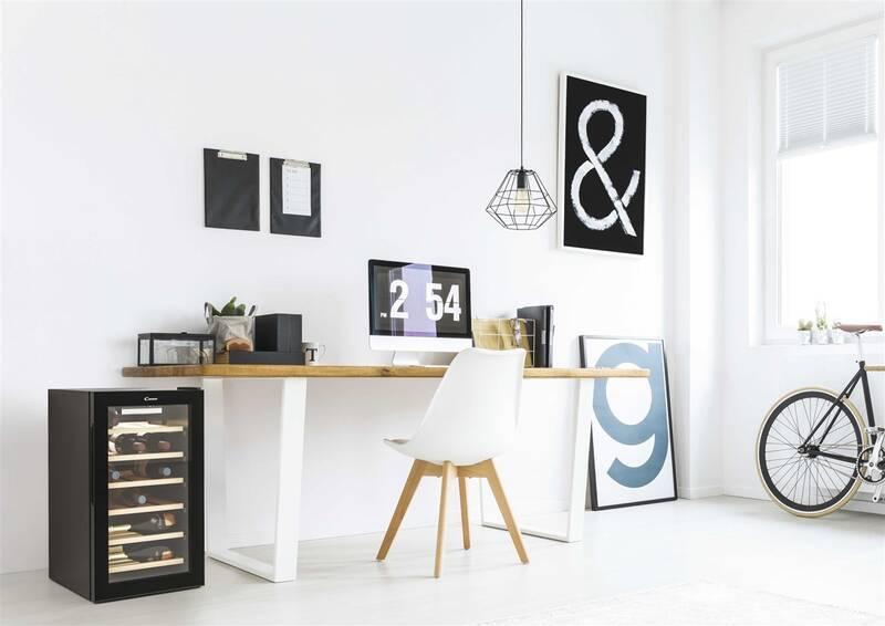 Vinotéka Candy CWCEL 210 N černá