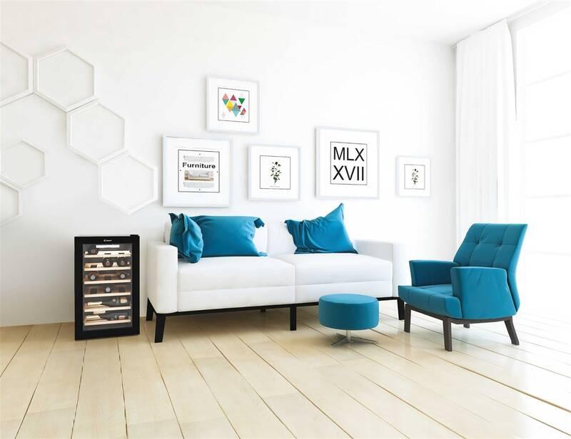 Vinotéka Candy CWCEL 210 N černá