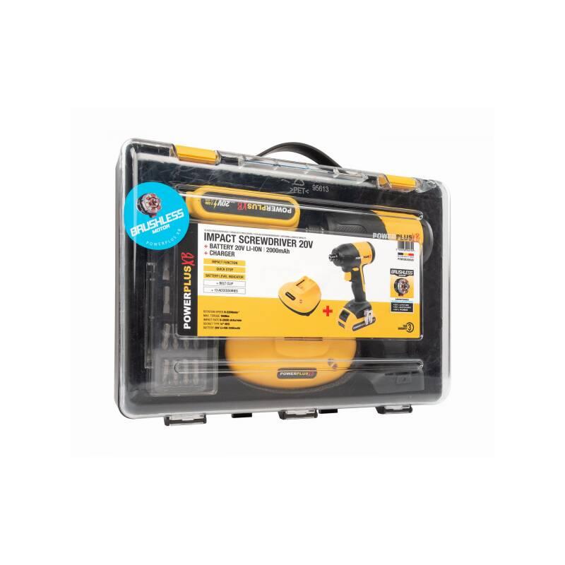 Akumulátorový rázový utahovák POWERPLUS POWXB30020