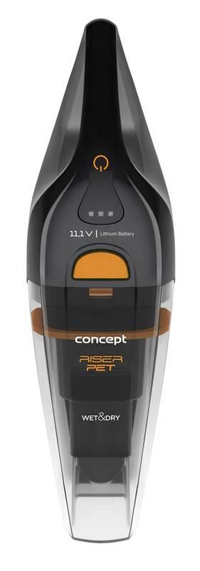 Akumulátorový vysavač Concept VP4351 Wet & Dry Riser Pet, 11,1 V černý, Akumulátorový, vysavač, Concept, VP4351, Wet, &, Dry, Riser, Pet, 11,1, V, černý