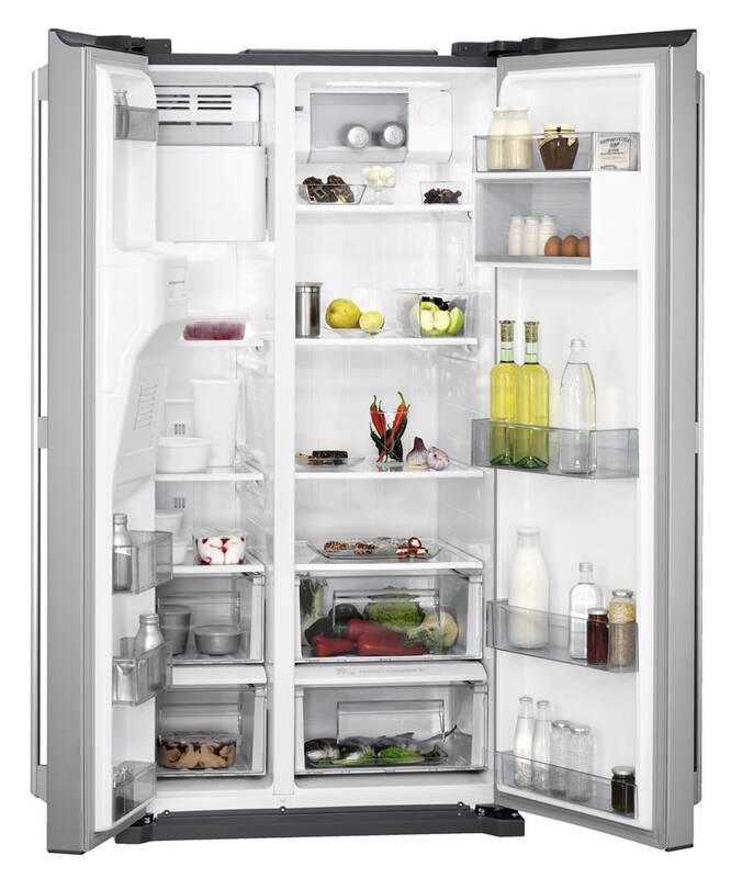 Americká lednice AEG RMB76121NX nerez