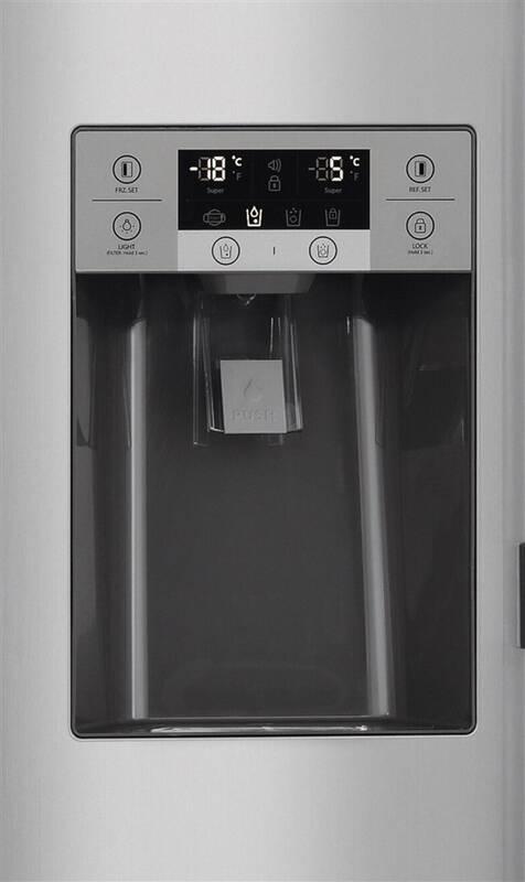 Americká lednice AEG RMB76121NX nerez