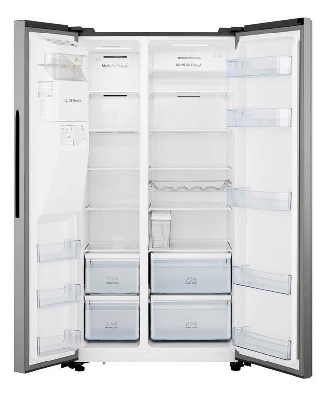 Americká lednice Hisense RS694N4TIE nerez