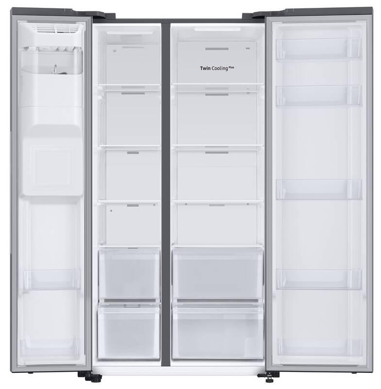 Americká lednice Samsung RS67A8810S9 EF stříbrná