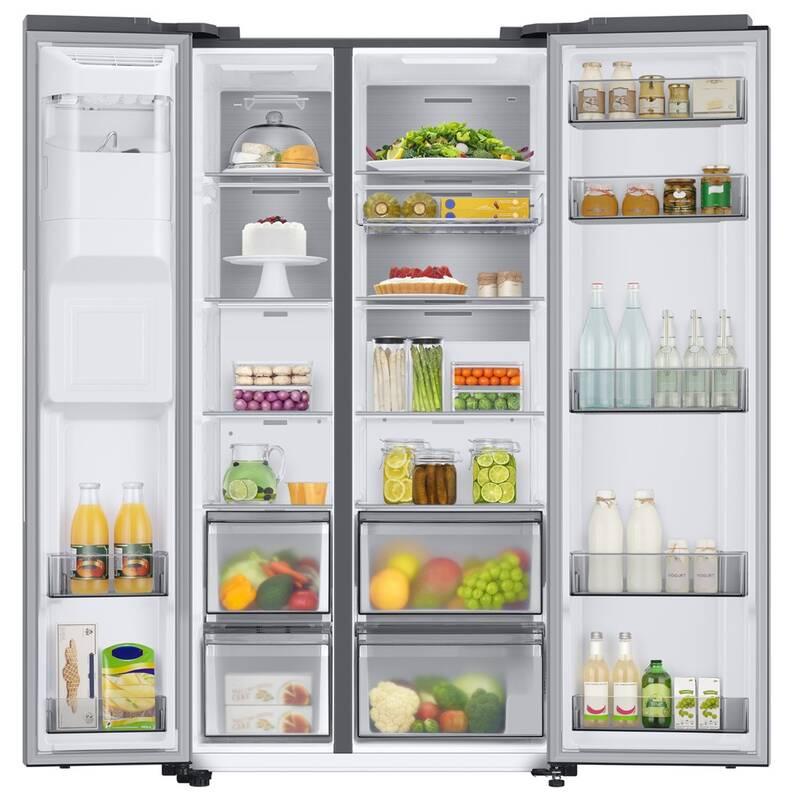 Americká lednice Samsung RS68A8842SL EF stříbrná