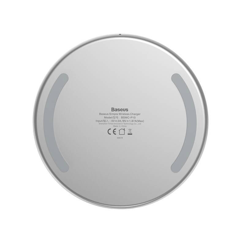 Bezdrátová nabíječka Baseus 10W bílá