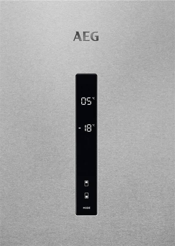 Chladnička s mrazničkou AEG Mastery RCB732D5MX nerez