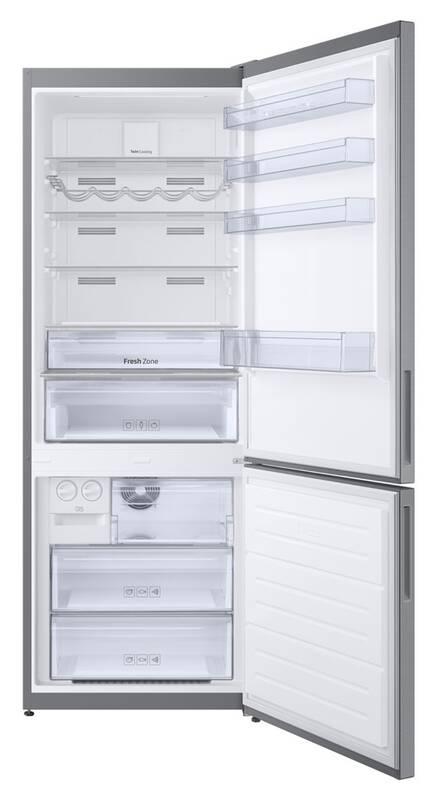Chladnička s mrazničkou Samsung RB46TS374SA EO stříbrná