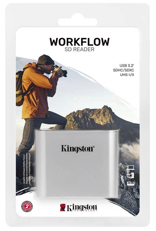 Čtečka paměťových karet Kingston Workflow SDHC SDXC Reader
