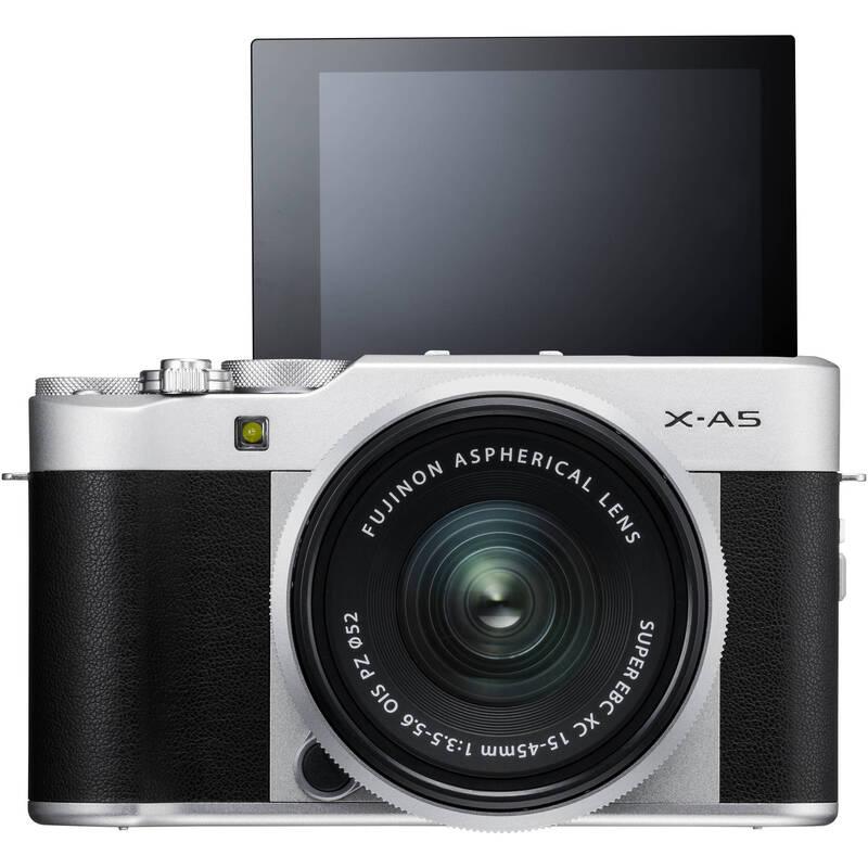 Digitální fotoaparát Fujifilm X-A5 15-45 mm stříbrný