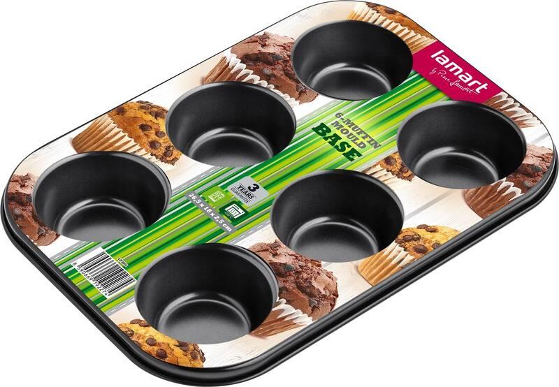 Forma na muffiny Lamart BASE LT3071 6 muffinů