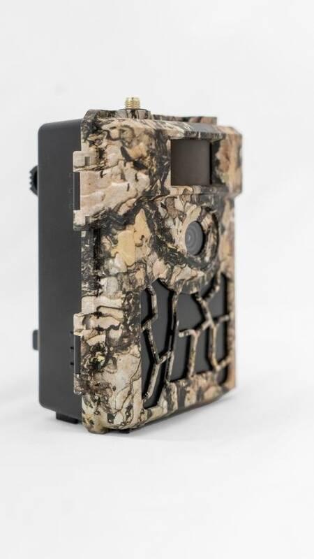 Fotopast OXE Spider 4G solární panel zelená hnědá