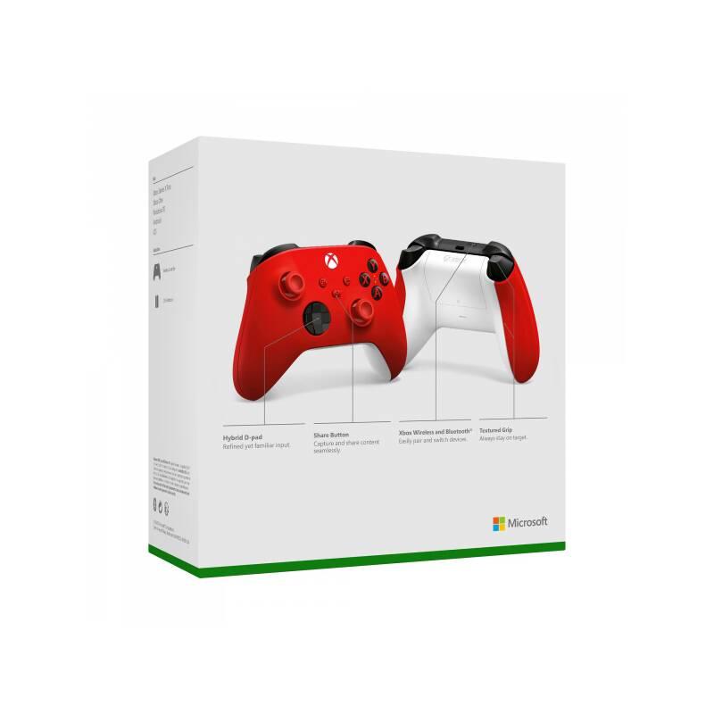 Gamepad Microsoft XSX Wireless Controller červený