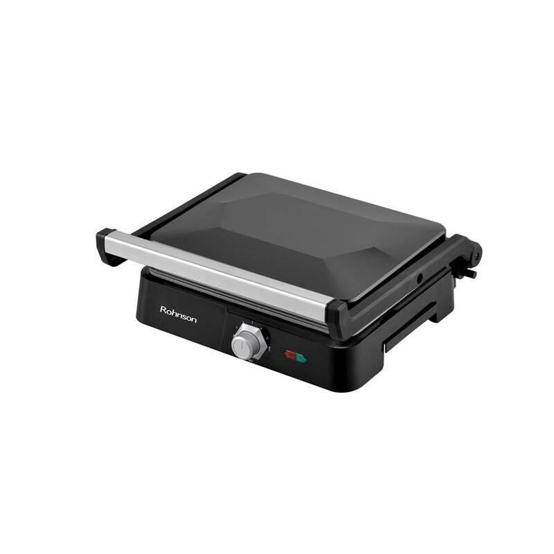 Gril Rohnson R-2340 černý stříbrný