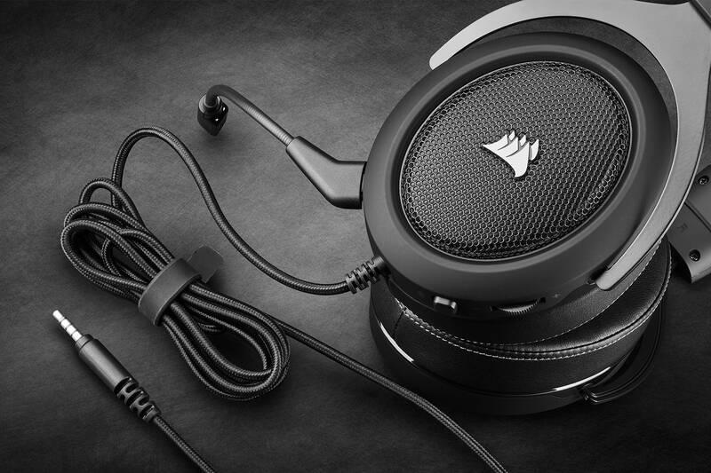 Headset Corsair HS60 Pro Surround carbon