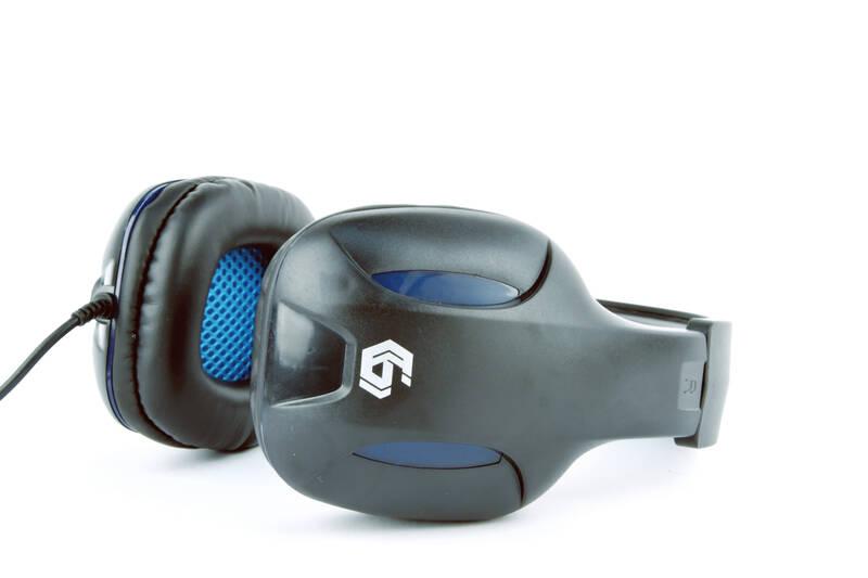 Headset Gembird GHS-04 Gaming černý modrý