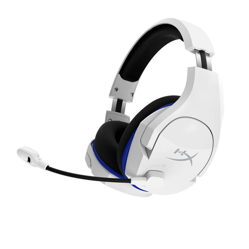 Headset HyperX Cloud Stinger Core Wireless pro PS4 PS5 bílý, Headset, HyperX, Cloud, Stinger, Core, Wireless, pro, PS4, PS5, bílý